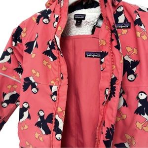 Patagonia Penguin All Seasons 3-in-1 Jacket and Torrentshell Rain Bib Size 5T